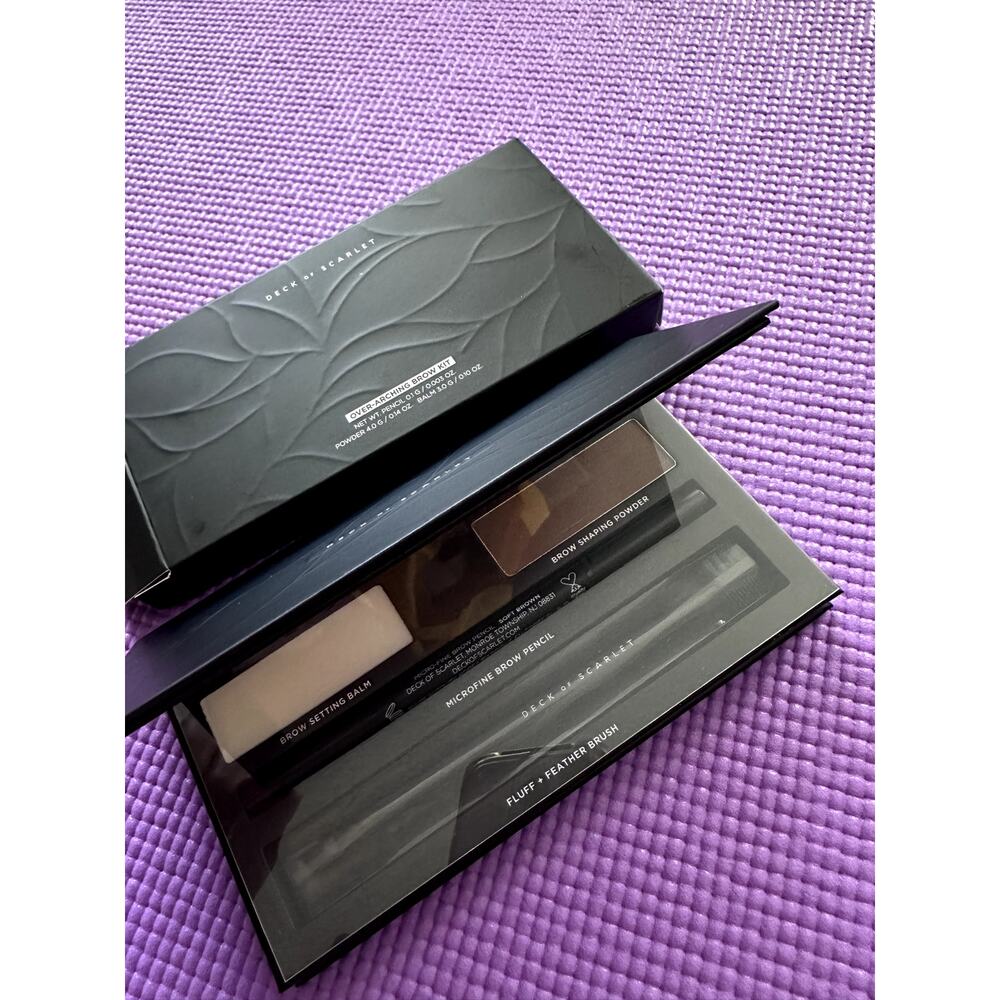 New Deck of Scarlet Over Arching brow kit in Soft Brown Eyebrow Brows Makeup